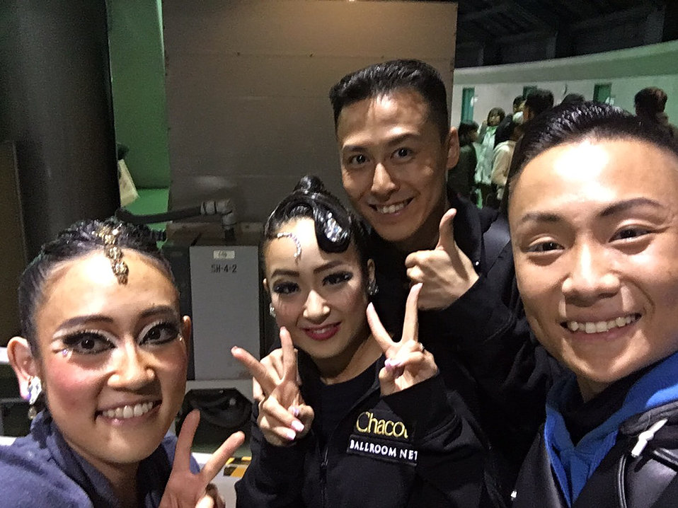 rara masayuki ishihara, top of the ballroom dancers in Japan